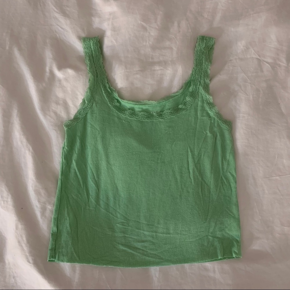 American Eagle Lace Trimmed Cami